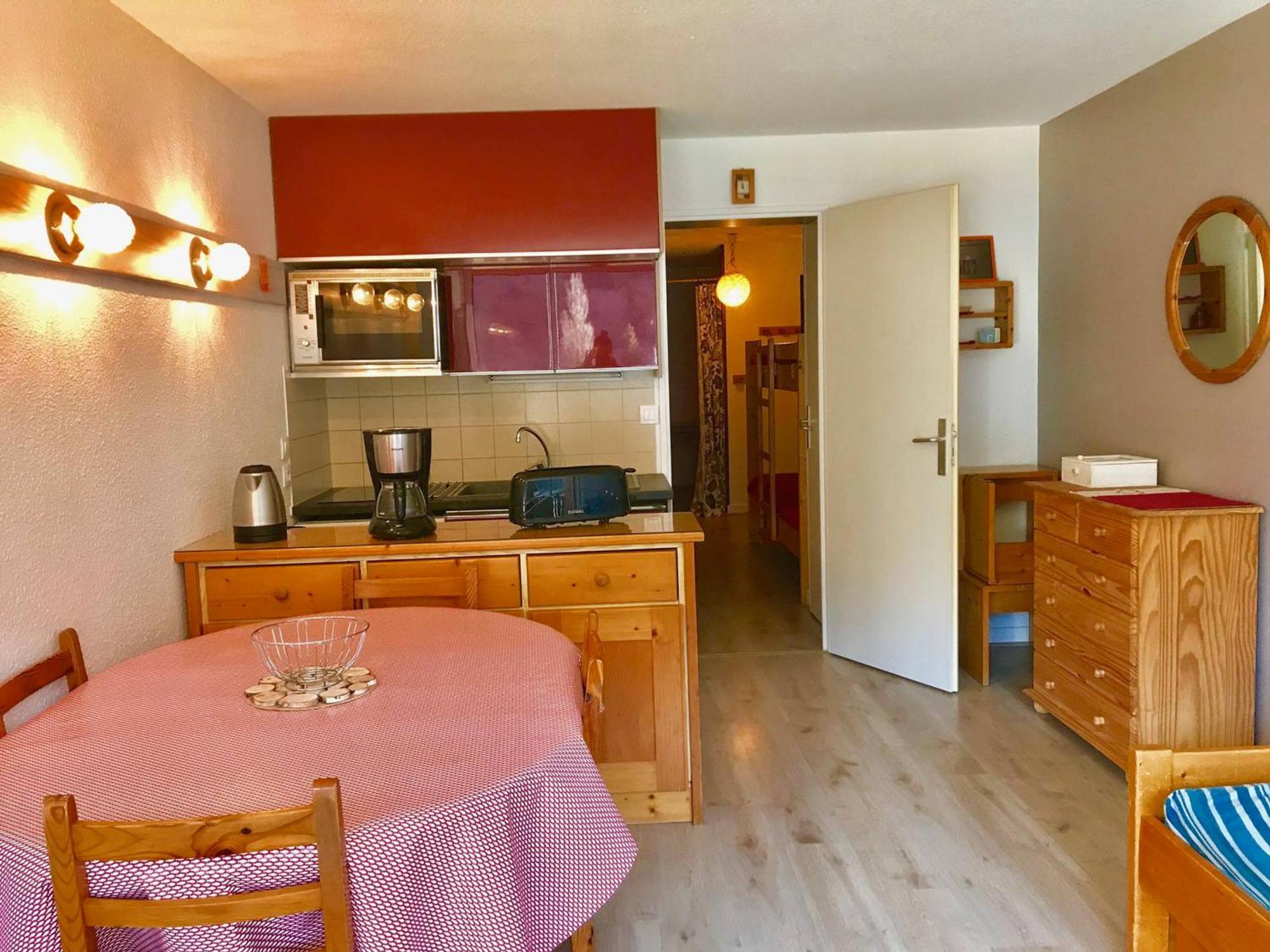 Studio Cabine Avec Balcon Proche Centre Et Pistes, Parking Et Navette Gratuite - Fr-1-515-98 Виллар-де-Ланс Экстерьер фото